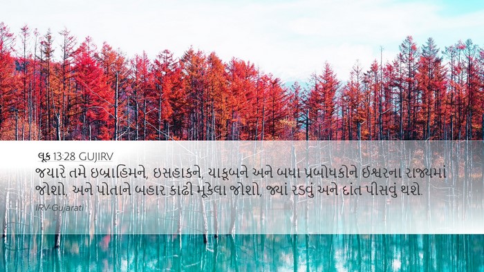 લૂક 13:28 GUJIRV Bible Verse Image