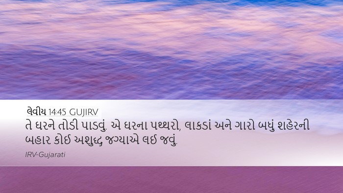 લેવીય 14:45 GUJIRV Bible Verse Image