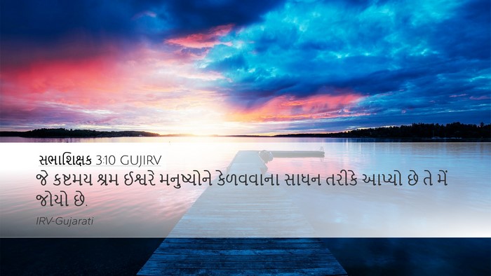 સભાશિક્ષક 3:10 GUJIRV Bible Verse Image
