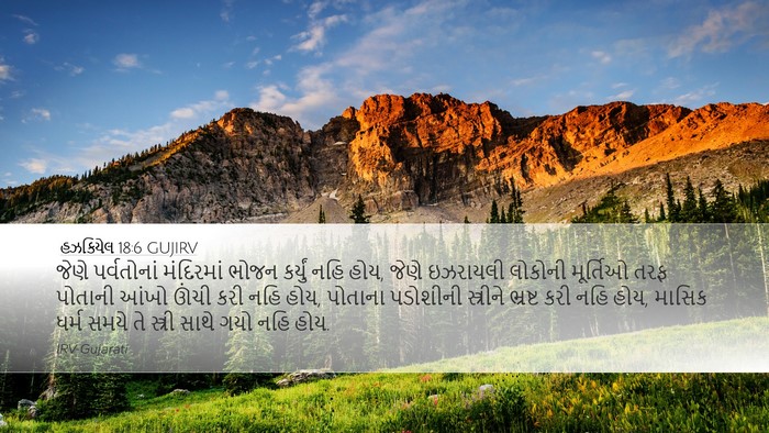 હઝકિયેલ 18:6 GUJIRV Bible Verse Image