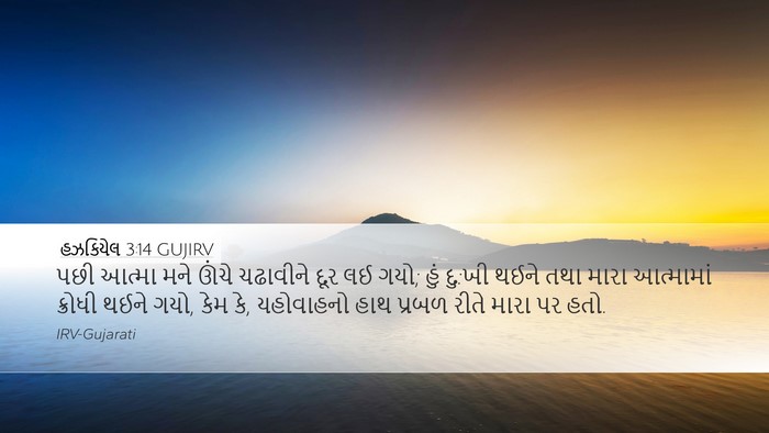 હઝકિયેલ 3:14 GUJIRV Bible Verse Image