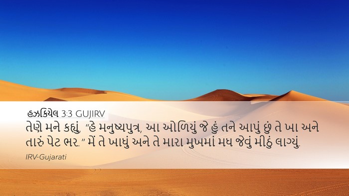 હઝકિયેલ 3:3 GUJIRV Bible Verse Image