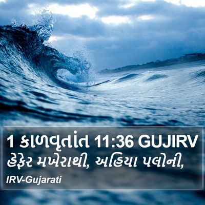 1 કાળવૃતાંત 11:36 GUJIRV Bible Verse Image