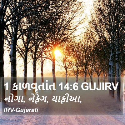 1 કાળવૃતાંત 14:6 GUJIRV Bible Verse Image