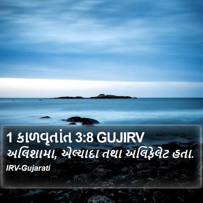 1 કાળવૃતાંત 3:8 GUJIRV Bible Verse Image