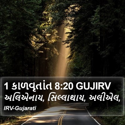 1 કાળવૃતાંત 8:20 GUJIRV Bible Verse Image