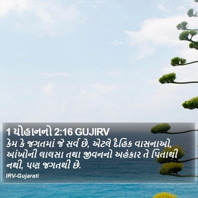 1 યોહાનનો 2:16 GUJIRV Bible Verse Image