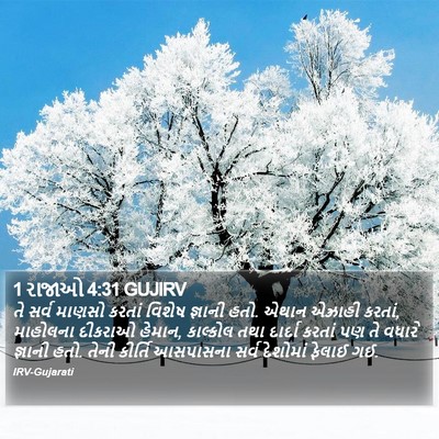 1 રાજાઓ 4:31 GUJIRV Bible Verse Image