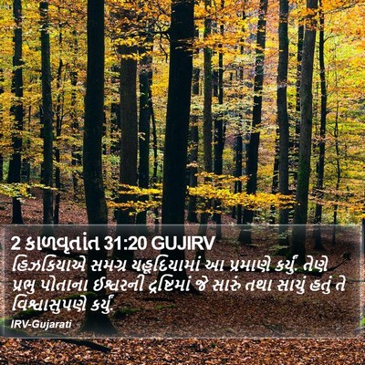 2 કાળવૃતાંત 31:20 GUJIRV Bible Verse Image