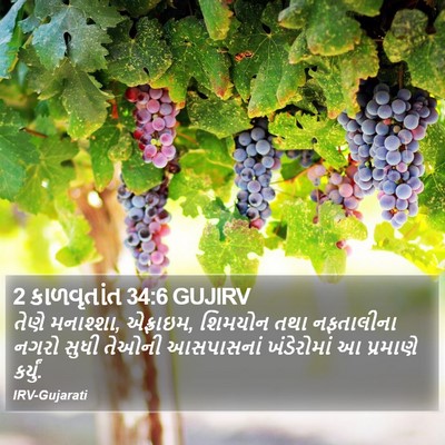 2 કાળવૃતાંત 34:6 GUJIRV Bible Verse Image