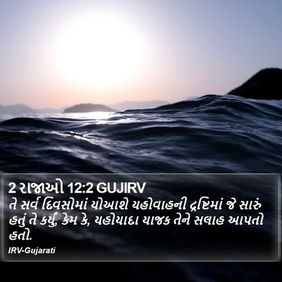 2 રાજાઓ 12:2 GUJIRV Bible Verse Image