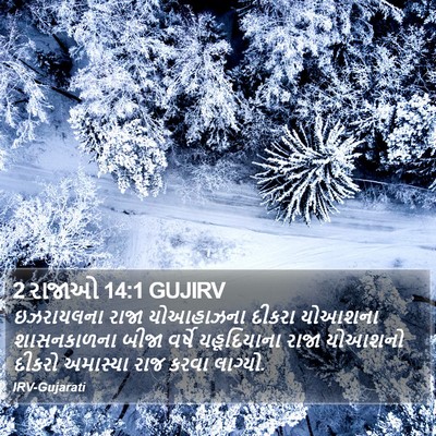 2 રાજાઓ 14:1 GUJIRV Bible Verse Image