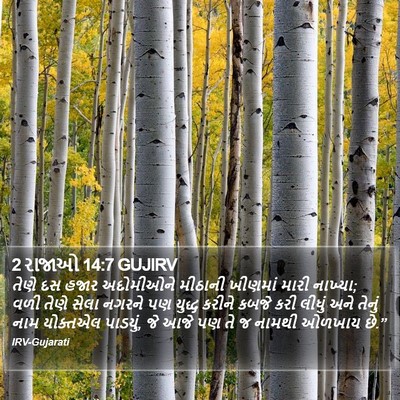 2 રાજાઓ 14:7 GUJIRV Bible Verse Image