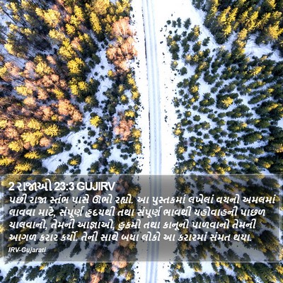 2 રાજાઓ 23:3 GUJIRV Bible Verse Image