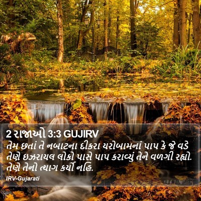 2 રાજાઓ 3:3 GUJIRV Bible Verse Image