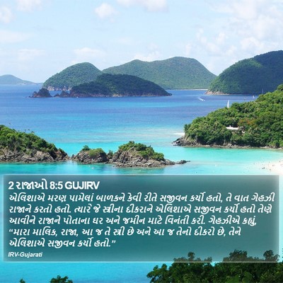 2 રાજાઓ 8:5 GUJIRV Bible Verse Image