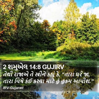 2 શમુએલ 14:8 GUJIRV Bible Verse Image