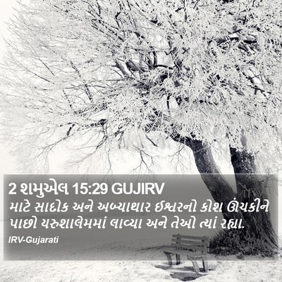 2 શમુએલ 15:29 GUJIRV Bible Verse Image