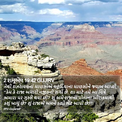 2 શમુએલ 19:42 GUJIRV Bible Verse Image