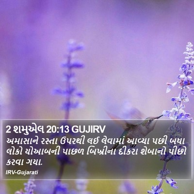 2 શમુએલ 20:13 GUJIRV Bible Verse Image