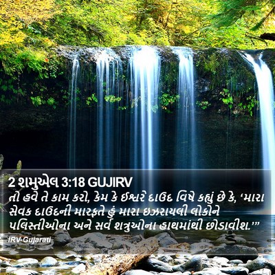 2 શમુએલ 3:18 GUJIRV Bible Verse Image