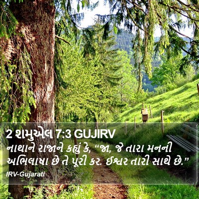 2 શમુએલ 7:3 GUJIRV Bible Verse Image