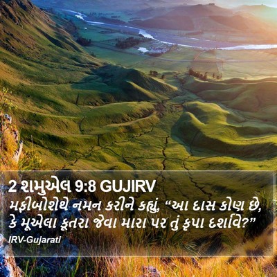 2 શમુએલ 9:8 GUJIRV Bible Verse Image