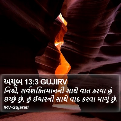 અયૂબ 13:3 GUJIRV Bible Verse Image