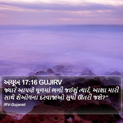 અયૂબ 17:16 GUJIRV Bible Verse Image