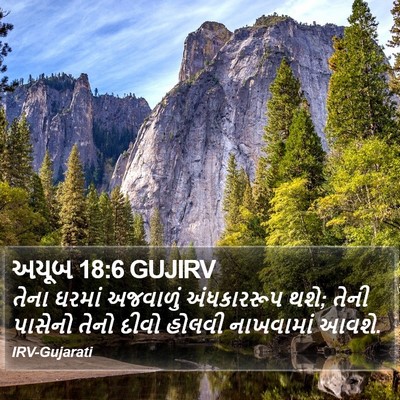 અયૂબ 18:6 GUJIRV Bible Verse Image