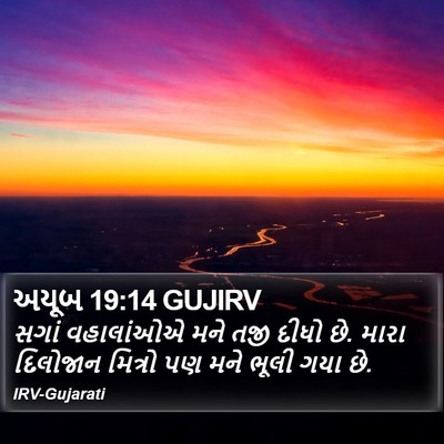 અયૂબ 19:14 GUJIRV Bible Verse Image