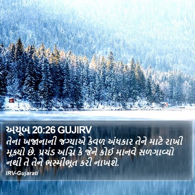 અયૂબ 20:26 GUJIRV Bible Verse Image