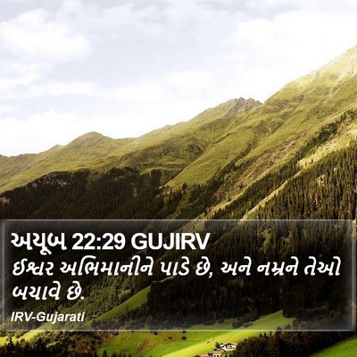 અયૂબ 22:29 GUJIRV Bible Verse Image