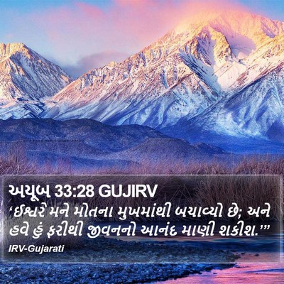અયૂબ 33:28 GUJIRV Bible Verse Image