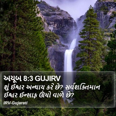 અયૂબ 8:3 GUJIRV Bible Verse Image
