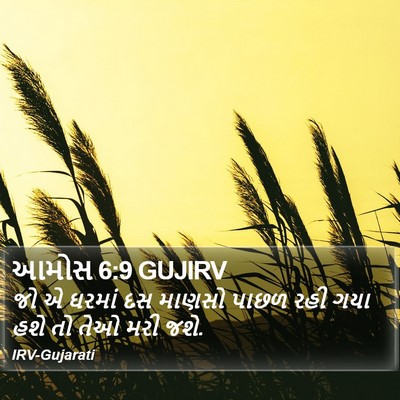 આમોસ 6:9 GUJIRV Bible Verse Image