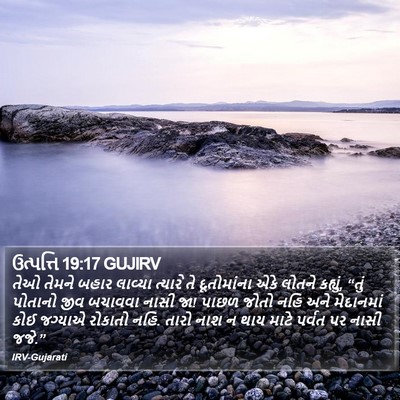 ઉત્પત્તિ 19:17 GUJIRV Bible Verse Image