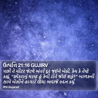 ઉત્પત્તિ 21:16 GUJIRV Bible Verse Image