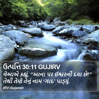 ઉત્પત્તિ 30:11 GUJIRV Bible Verse Image