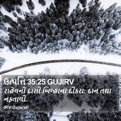 ઉત્પત્તિ 35:25 GUJIRV Bible Verse Image