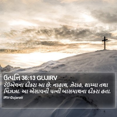 ઉત્પત્તિ 36:13 GUJIRV Bible Verse Image