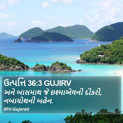 ઉત્પત્તિ 36:3 GUJIRV Bible Verse Image