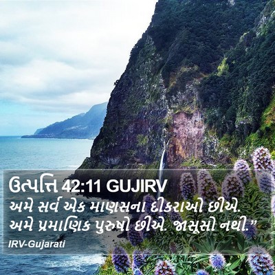ઉત્પત્તિ 42:11 GUJIRV Bible Verse Image