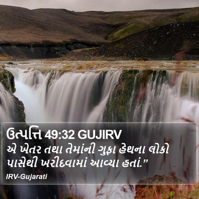 ઉત્પત્તિ 49:32 GUJIRV Bible Verse Image