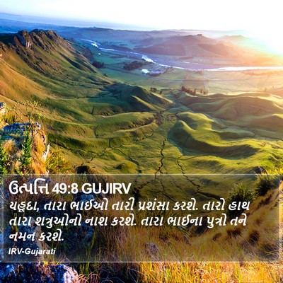 ઉત્પત્તિ 49:8 GUJIRV Bible Verse Image