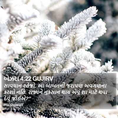 એઝરા 4:22 GUJIRV Bible Verse Image