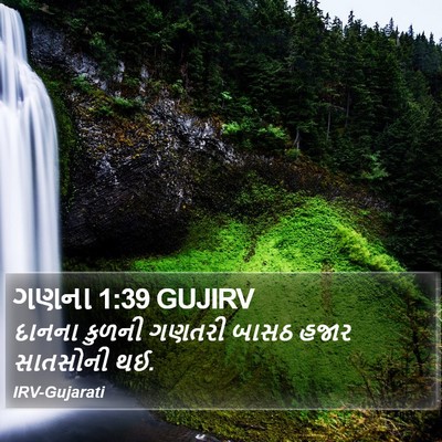 ગણના 1:39 GUJIRV Bible Verse Image