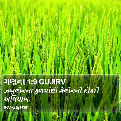 ગણના 1:9 GUJIRV Bible Verse Image