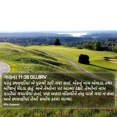 ગણના 11:26 GUJIRV Bible Verse Image