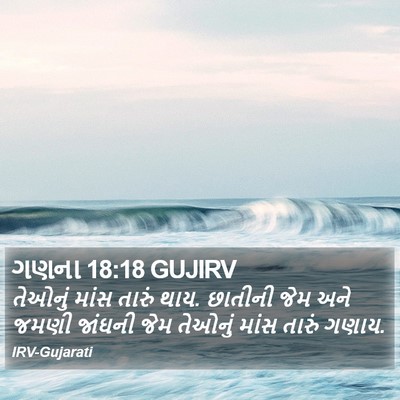 ગણના 18:18 GUJIRV Bible Verse Image